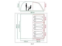 Coleman Vespucci 6 Tunneltent -Kampeeruitrusting 357053 357053 images other coleman vespucci 6 3 2 ecommerce