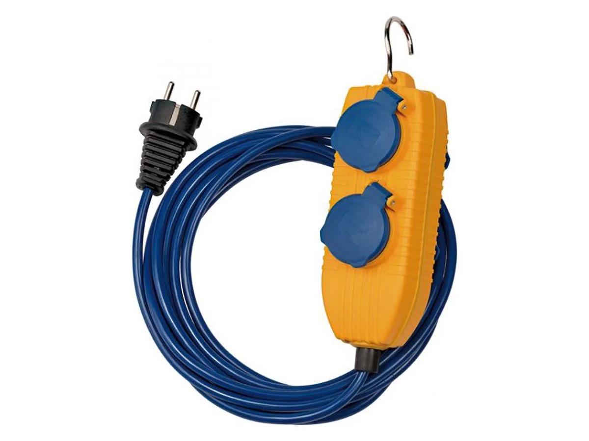 Brennenstuhl IP54 Met Powerblock 5m Verlengsnoer 3 Brennenstuhl IP54 Met Powerblock 5m Verlengsnoer