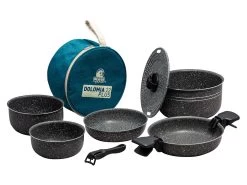 Kampeeruitrusting 40 Beaver Dolomia 22 Plus Pannenset