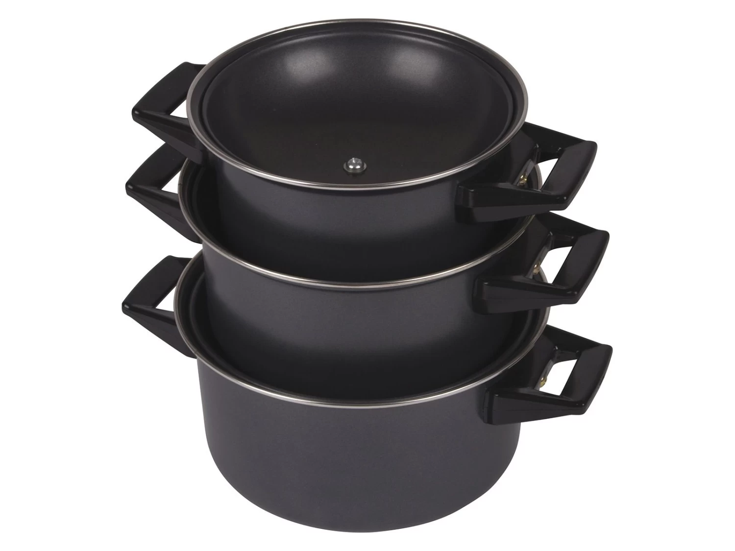 Bo-Camp Rondo Pannenset 4 Bo-Camp Rondo Pannenset - Afbeelding 2