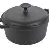 Merkloos Cast Iron 24 Cm Gietijzeren Braadpan -Kampeeruitrusting braadpan gietijzer 24cm 1 ecommerce f7f3