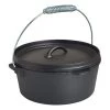 Merkloos Cast Iron 4 Liter Gietijzeren Braadpan -Kampeeruitrusting cast iron 4liter gietijzeren braadpan ecommerce d2a4