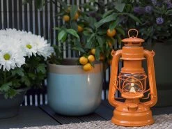 Feuerhand Baby Special 276 Pastel Orange Stormlamp -Kampeeruitrusting feuerhand stormlamp oranje 3 ecommerce 254d