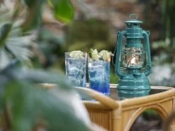 Feuerhand Baby Special 276 Teal Blue Stormlamp -Kampeeruitrusting feuerhand stormlamp teal blauw 2 ecommerce 8286