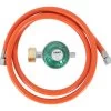 Gimeg 50mbar X 1,5mtr 1/4"l Gasdrukregelaarset -Kampeeruitrusting gimeg gasdrukregelaarset 8712757437818 1 ecommerce