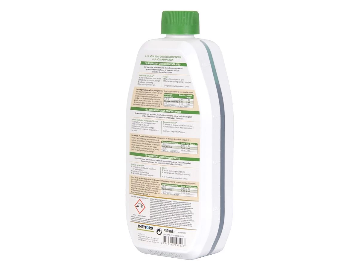 Thetford Aqua Kem Green Concentrated Toiletvloeistof - Afbeelding 2