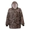 Unique Living Dessin 4 Oversized Hoodie -Kampeeruitrusting unique living oversized hoodie panter ecommerce f9cb